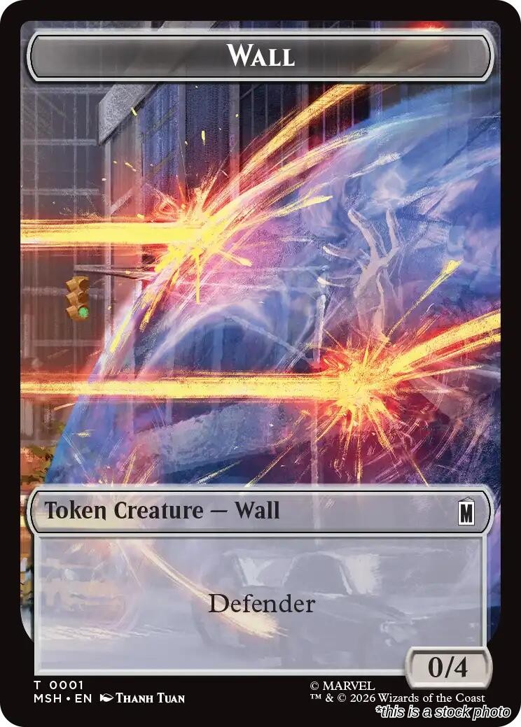 Wall // Alien Double-Sided Token