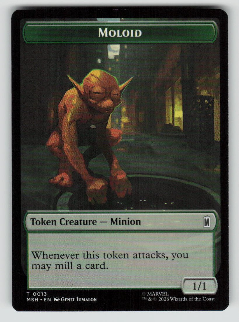 Wall // Moloid Double-Sided Token (Back)