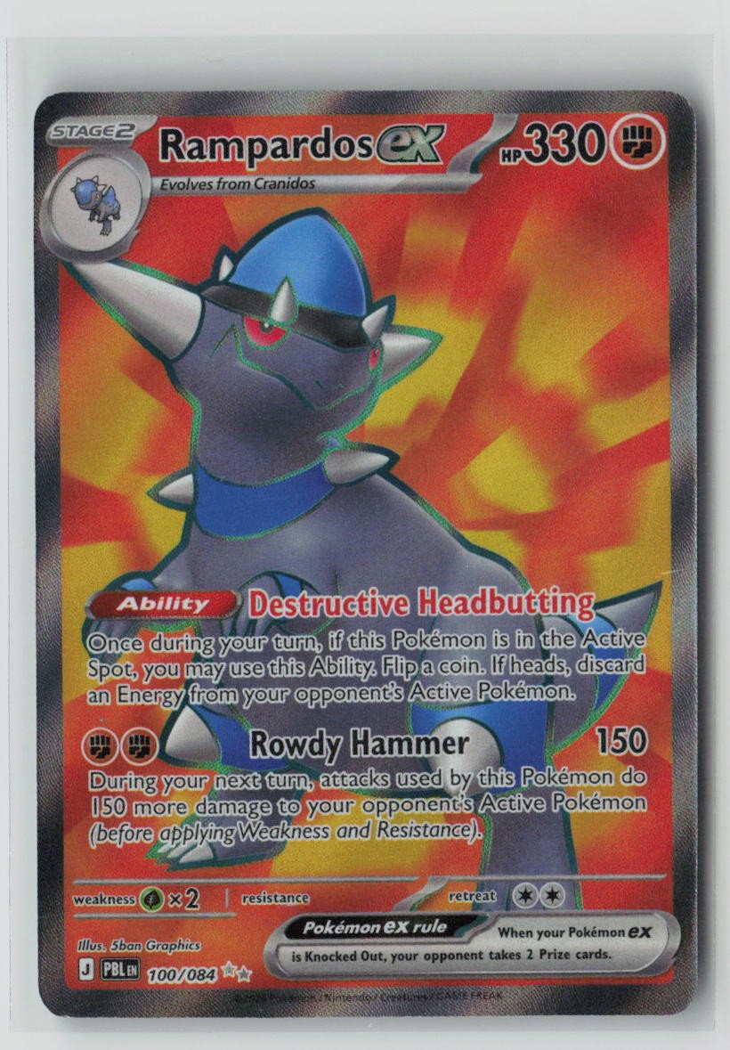Rampardos ex - 100/084