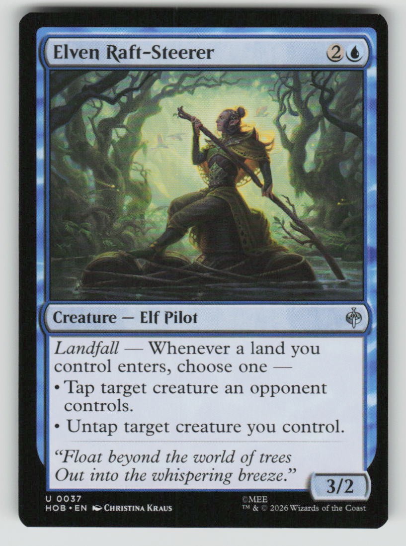 Elven Raft-Steerer