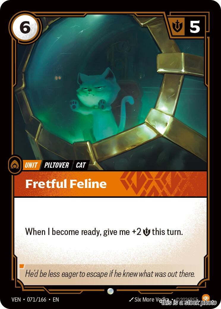 Fretful Feline