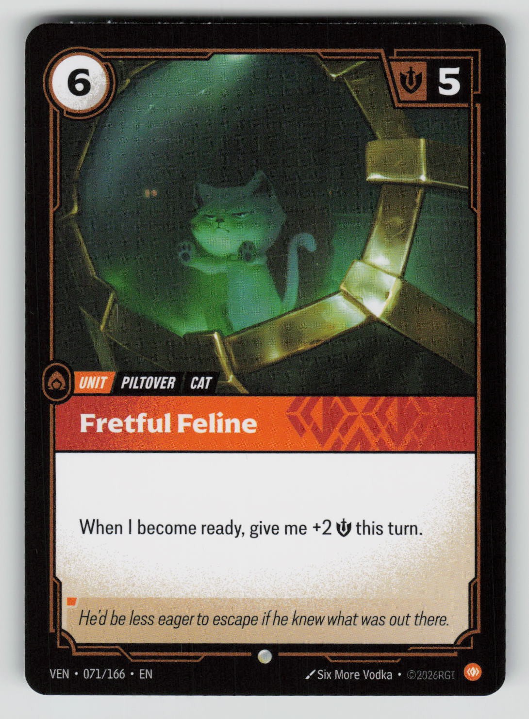 Fretful Feline