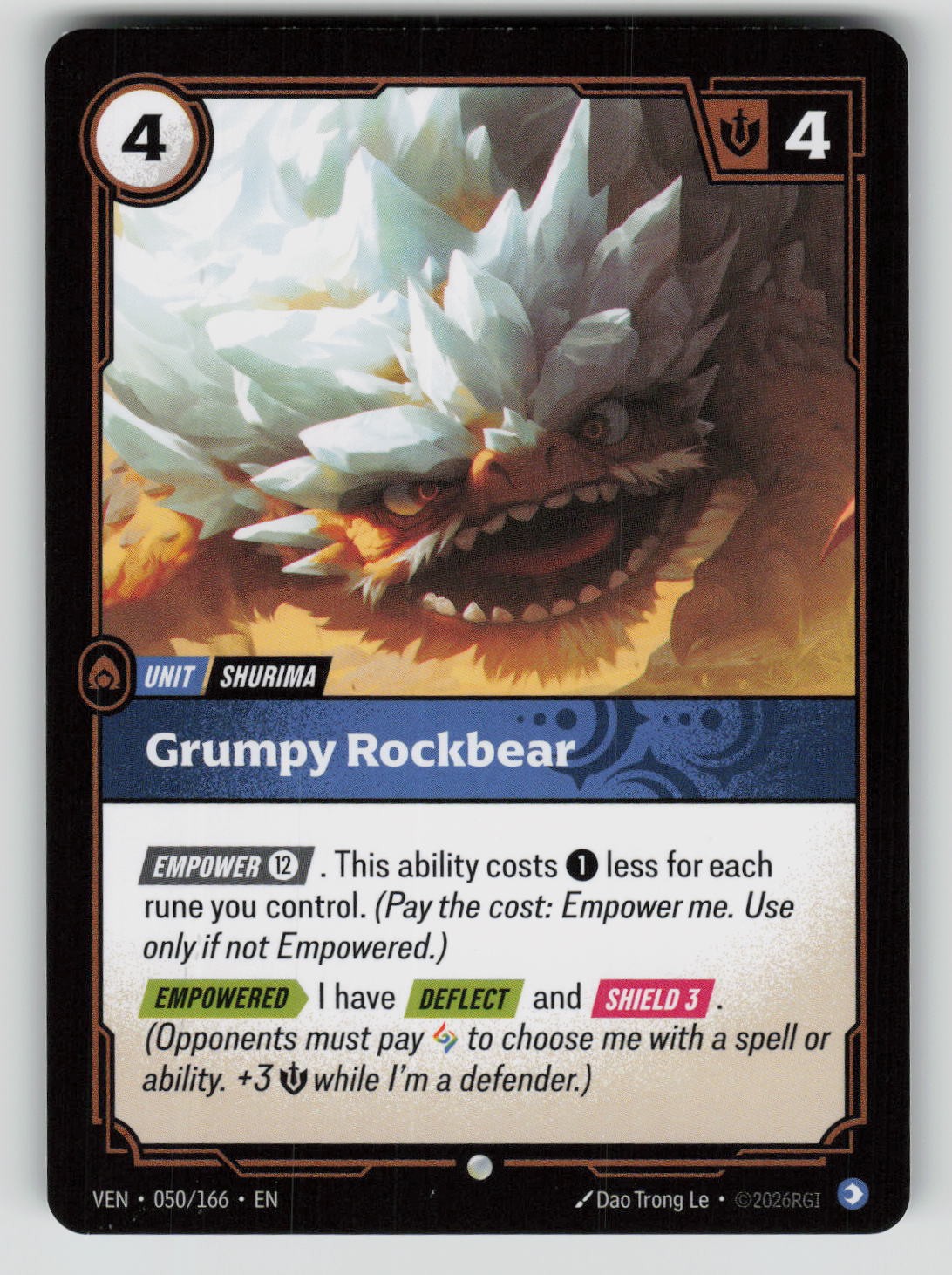 Grumpy Rockbear