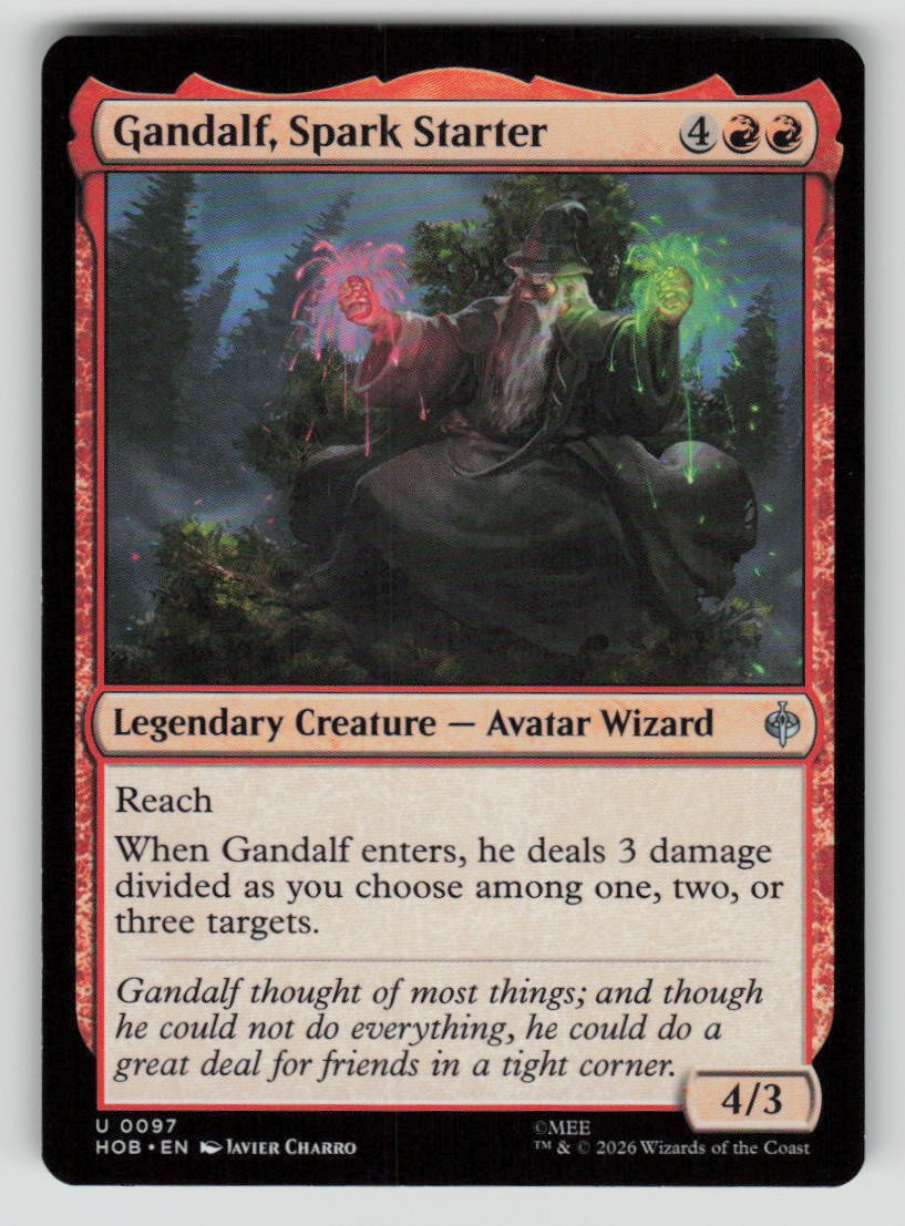 Gandalf, Spark Starter
