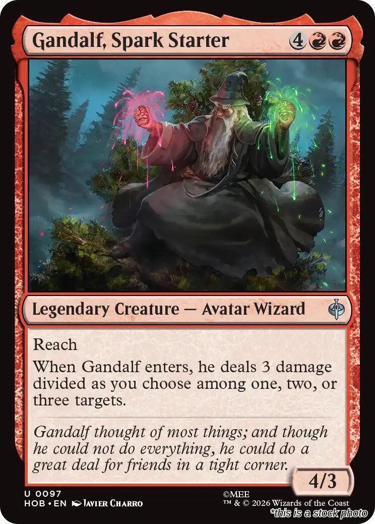 Gandalf, Spark Starter