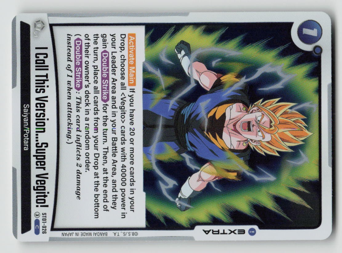 I Call This Version...Super Vegito!