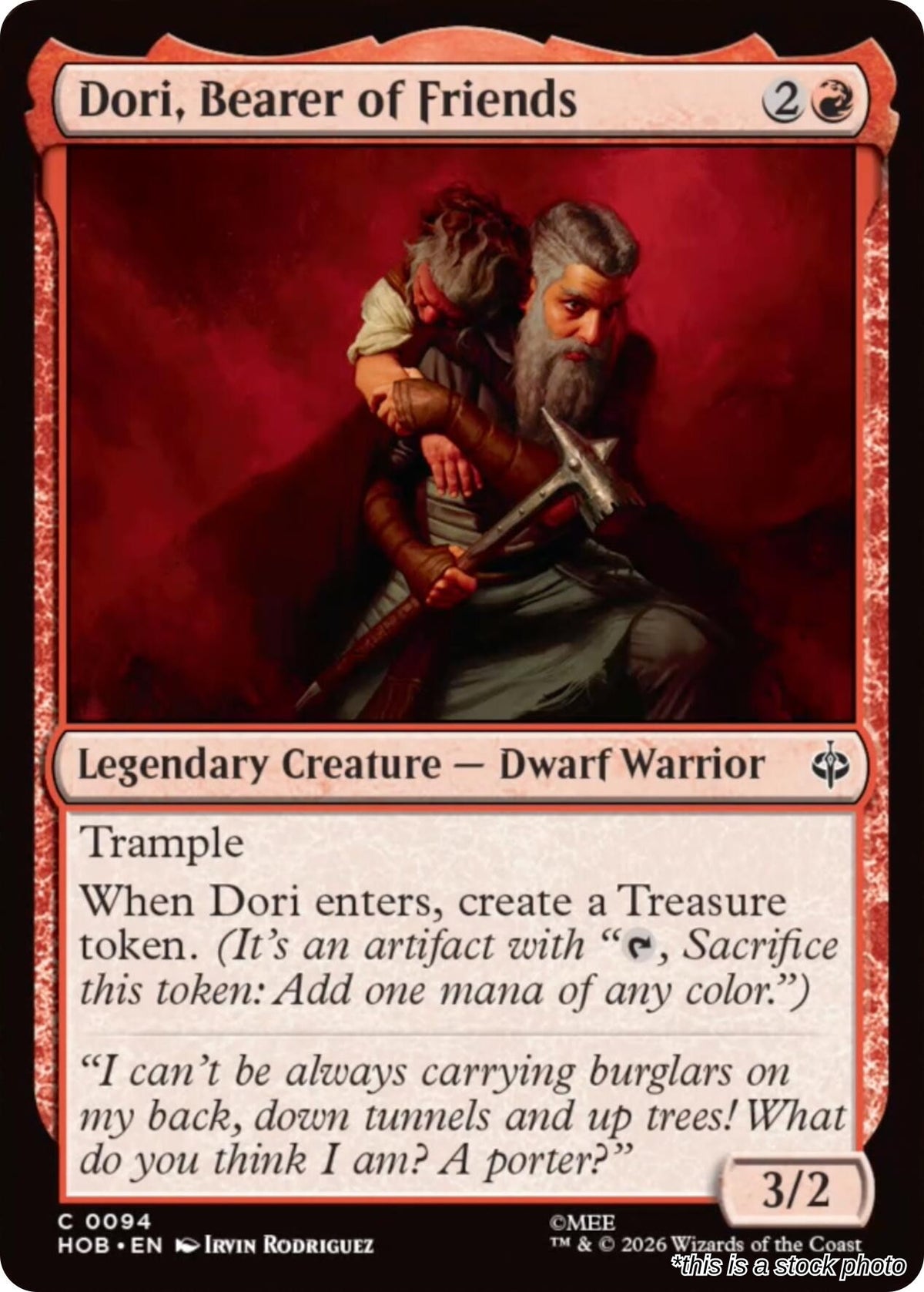 Dori, Bearer of Friends