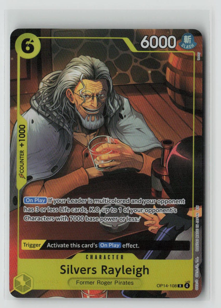 Silvers Rayleigh (One Piece Card Game Illustration Box Vol. 7)