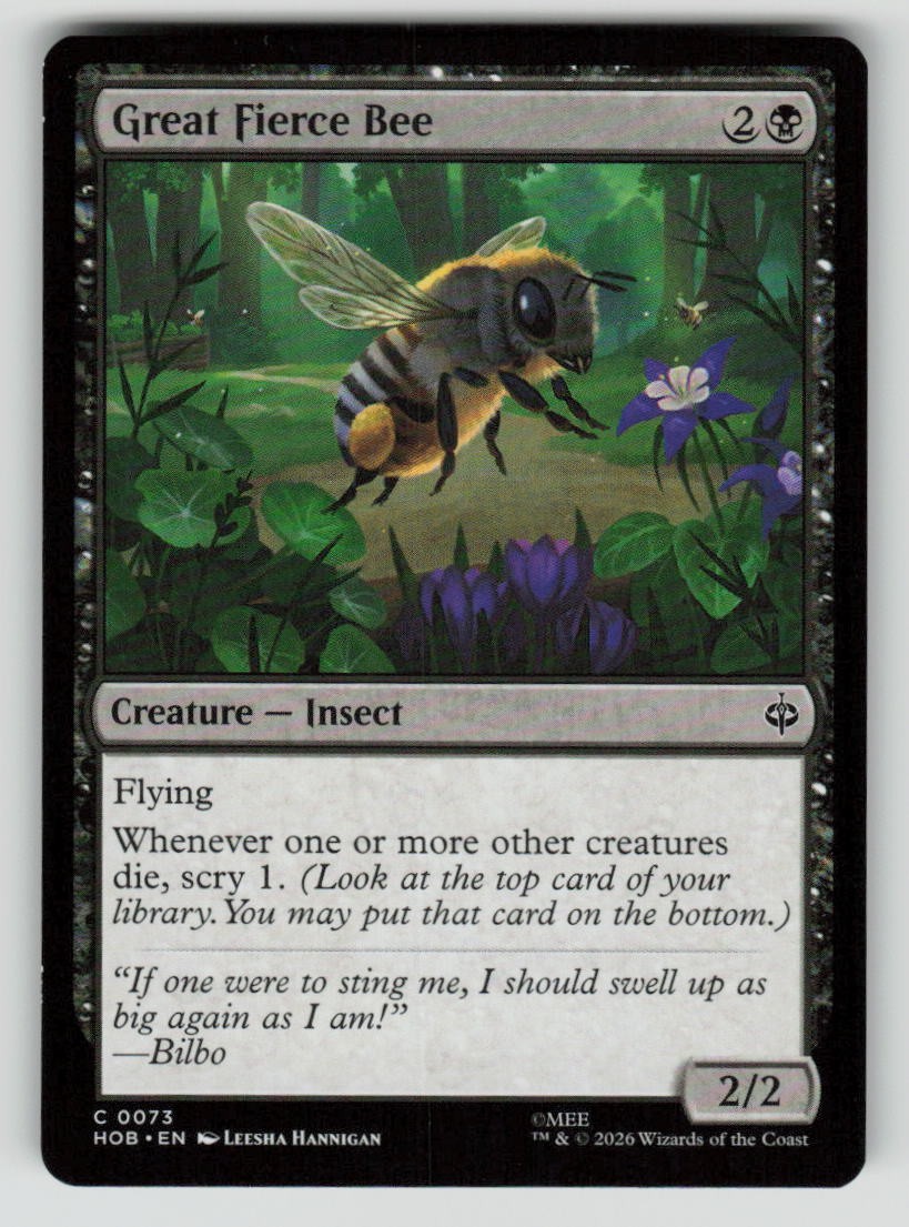 Great Fierce Bee