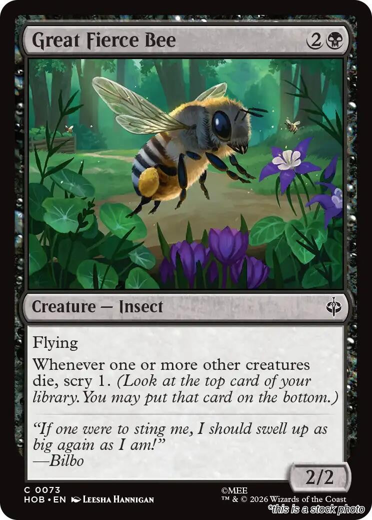 Great Fierce Bee