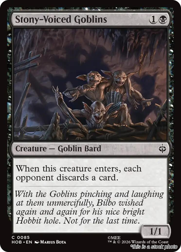 Stony-Voiced Goblins
