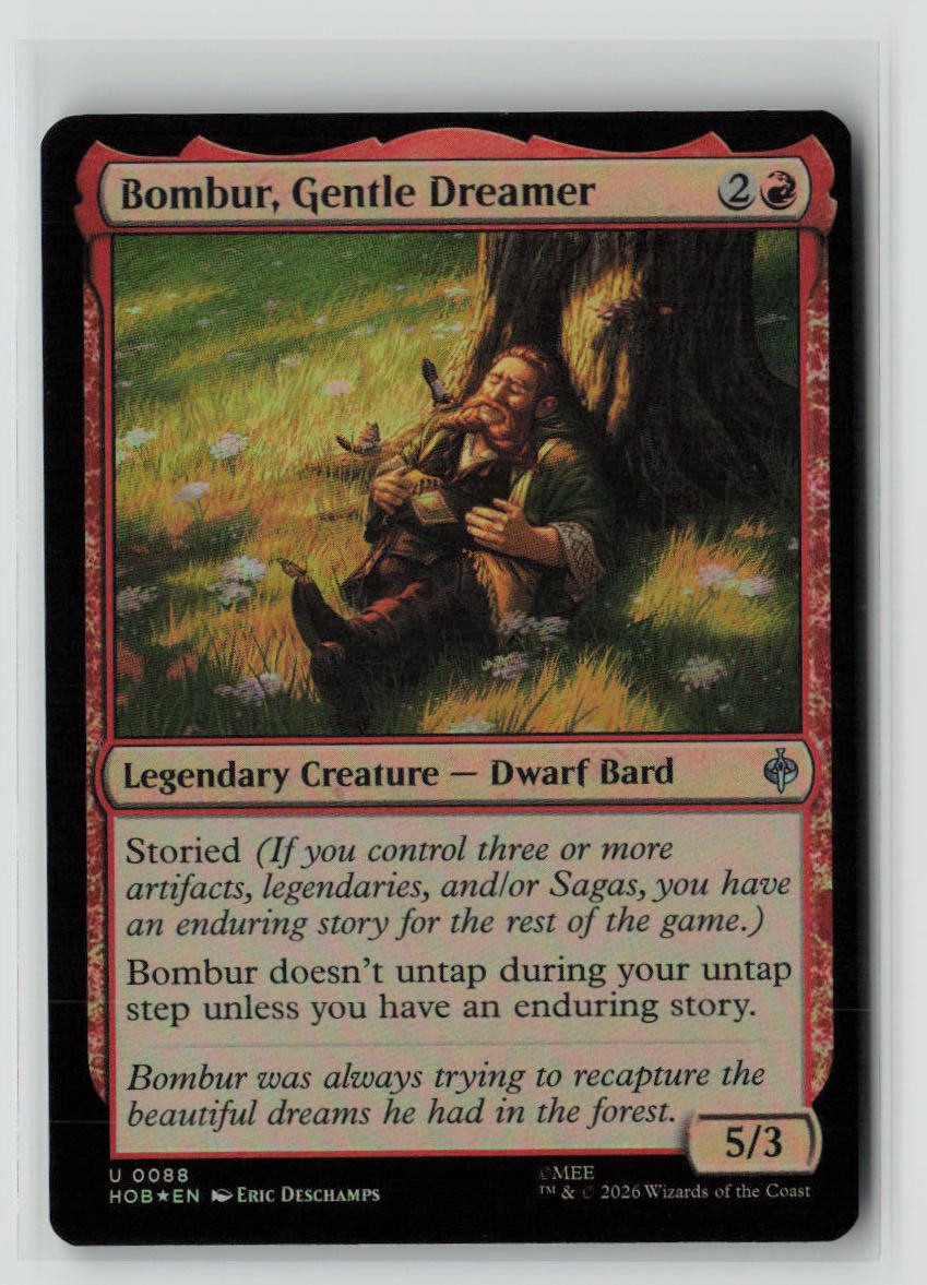 Bombur, Gentle Dreamer