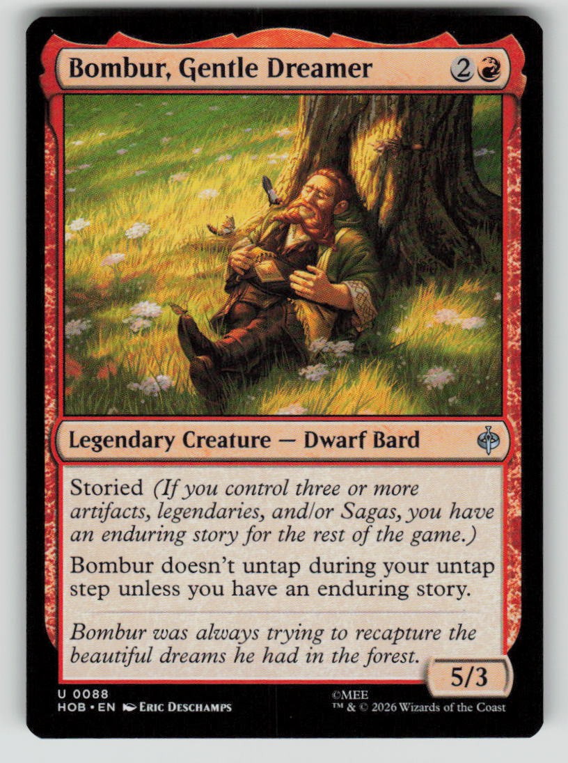Bombur, Gentle Dreamer