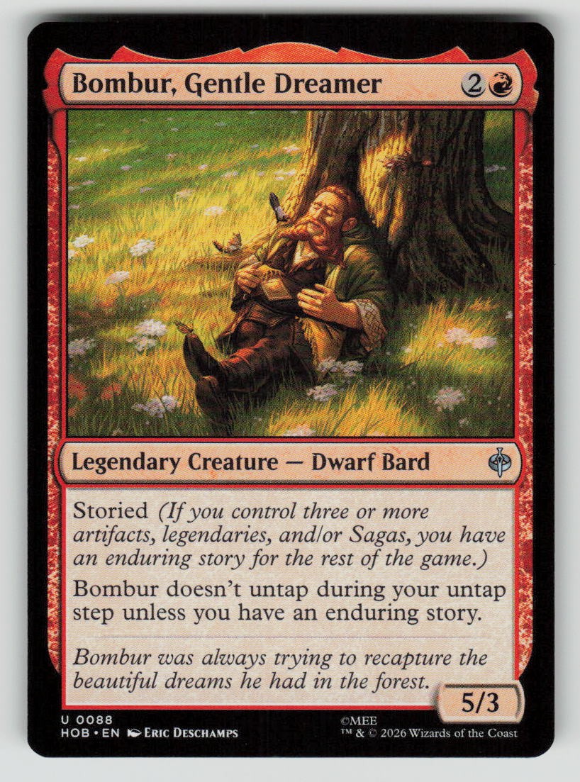 Bombur, Gentle Dreamer