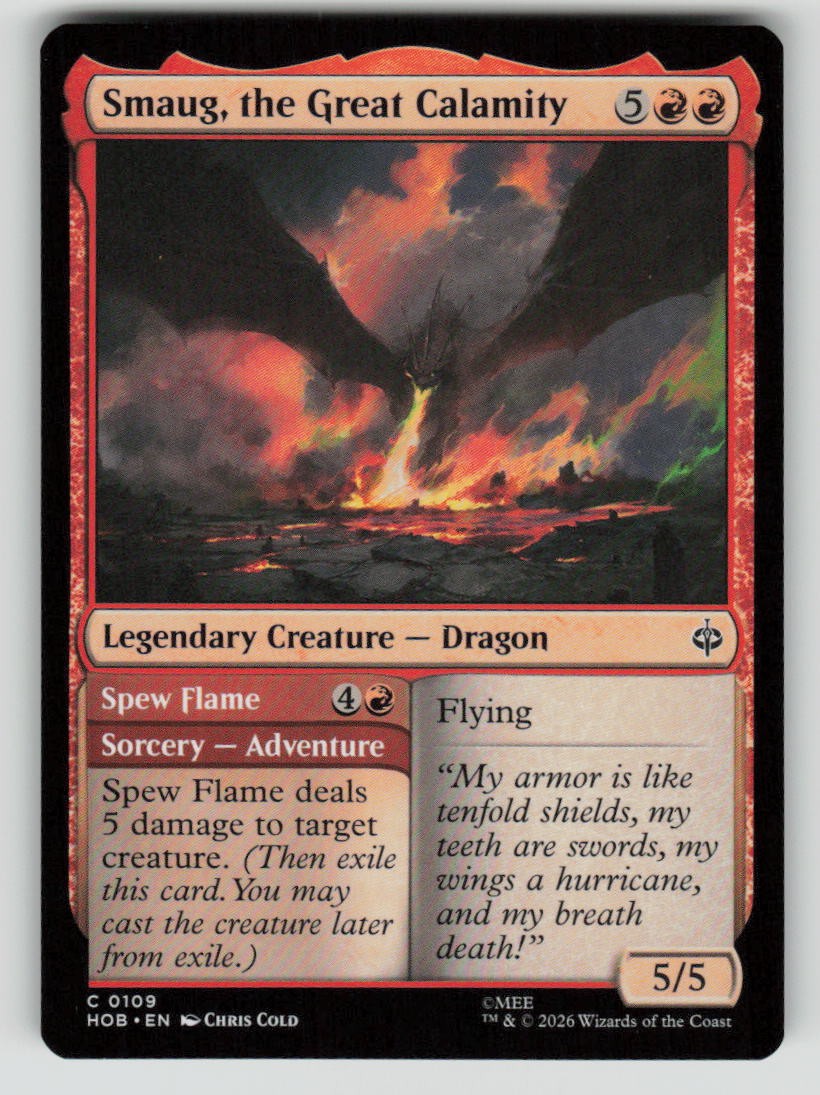 Smaug, the Great Calamity
