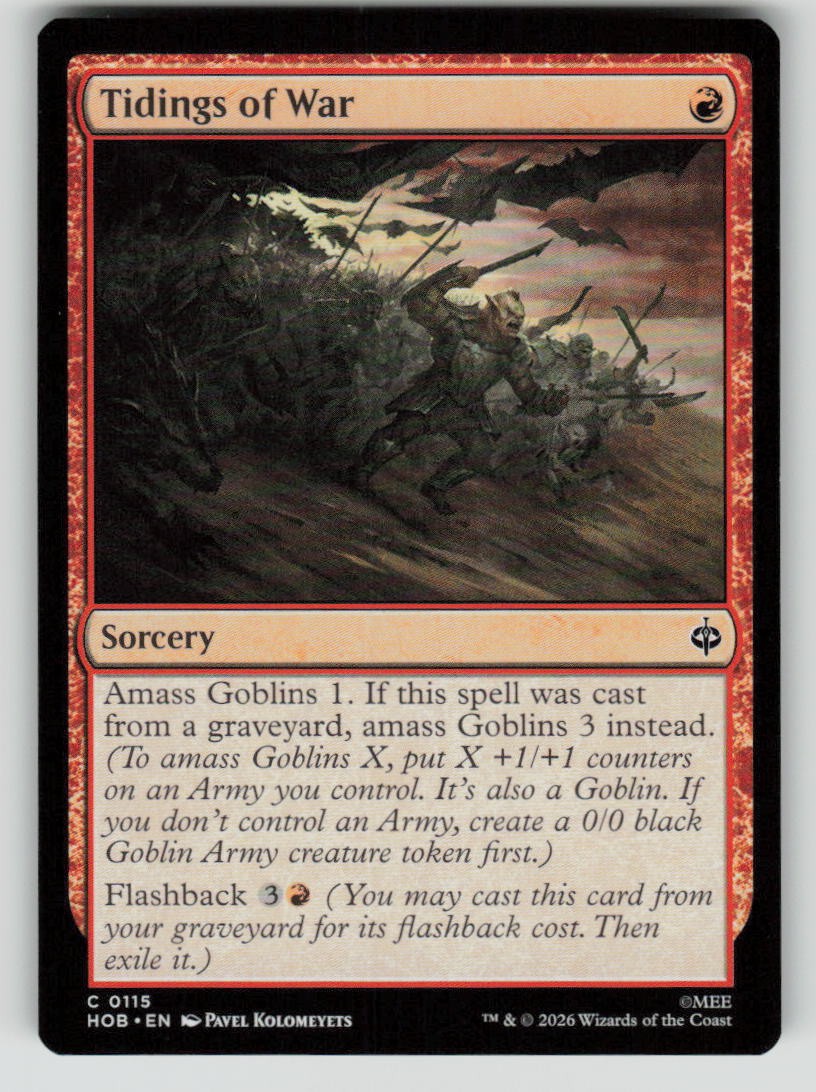 Tidings of War