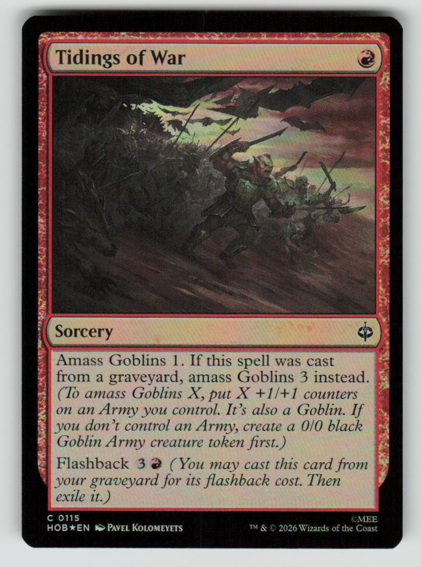 Tidings of War