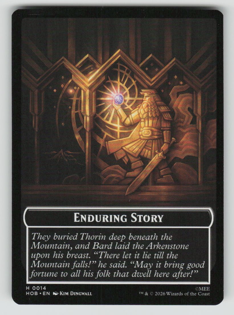 Dwarf // Enduring Story Double-Sided Token