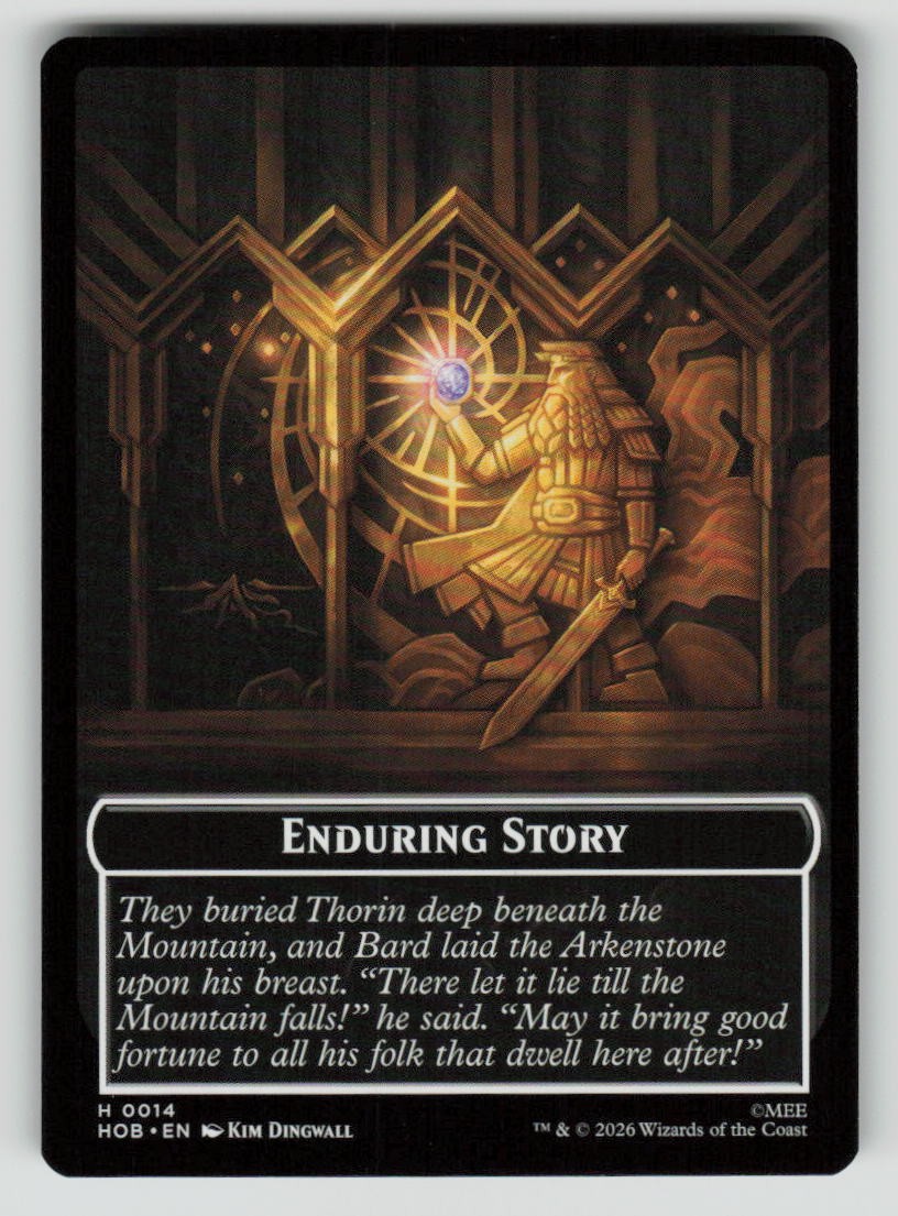 Dwarf // Enduring Story Double-Sided Token