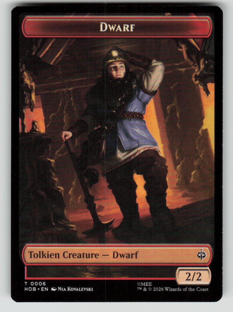 Dwarf // Enduring Story Double-Sided Token