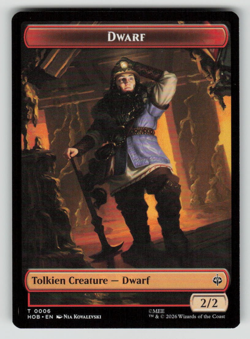 Dwarf // Enduring Story Double-Sided Token
