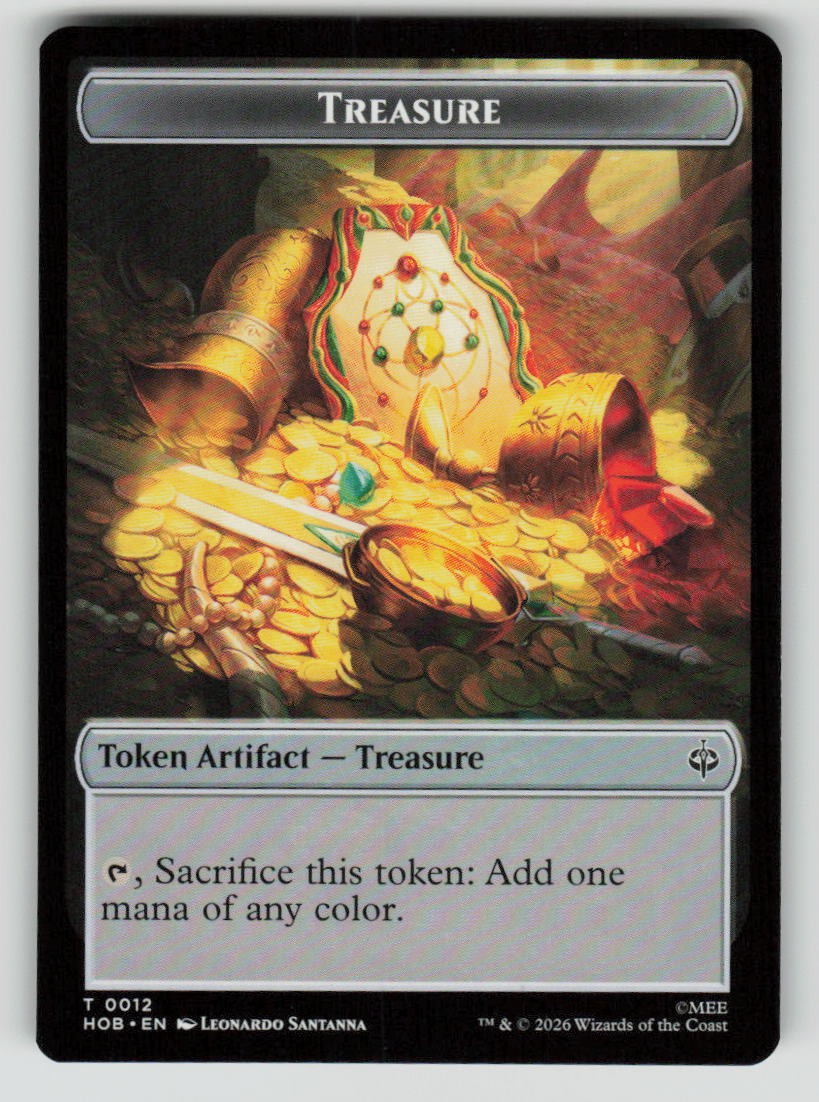 Goblin Army (0003) // Treasure (0012) Double-Sided Token