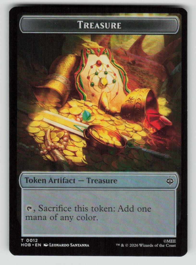 Goblin Army (0003) // Treasure (0012) Double-Sided Token (Back)