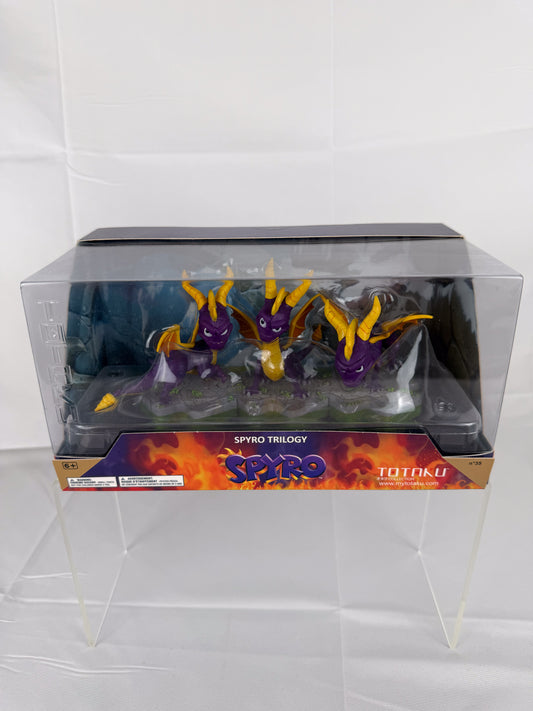 Spyro Trilogy-Spyro The Dragon Figures Totaku Collection Think Geek 1st Edition