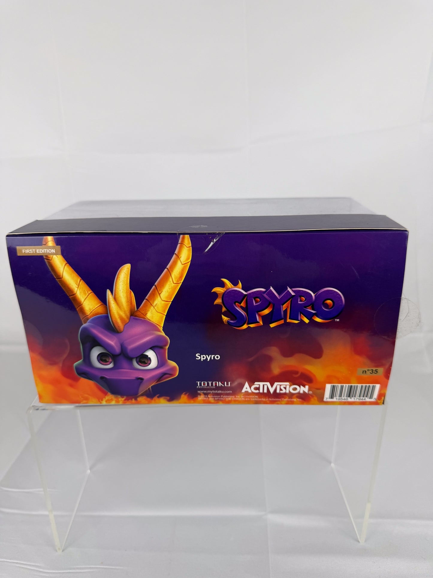 Spyro Trilogy-Spyro The Dragon Figures Totaku Collection Think Geek 1st Edition