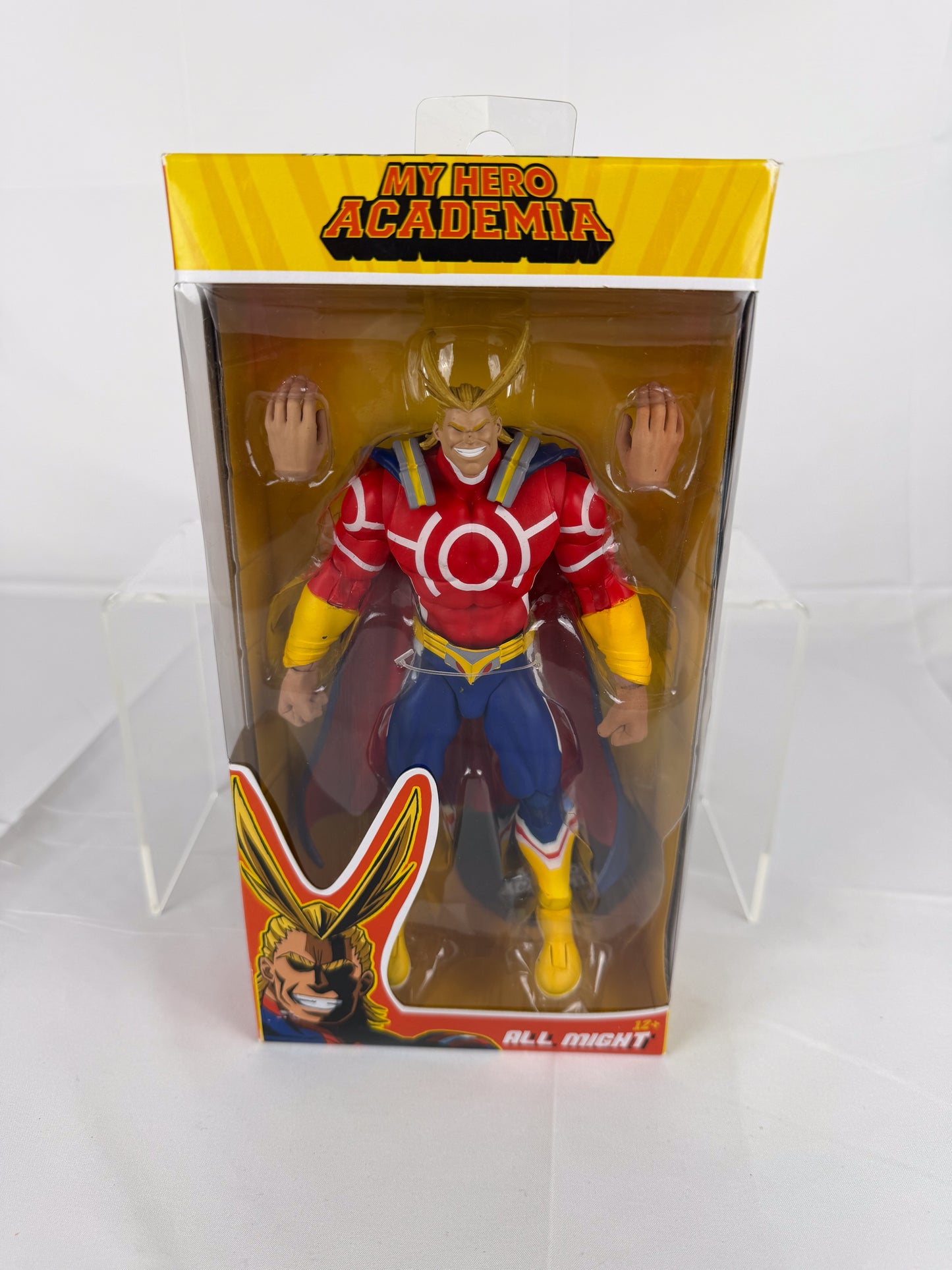 McFarlane Toys My Hero Academia All Might Action Figure - Red Silver Age