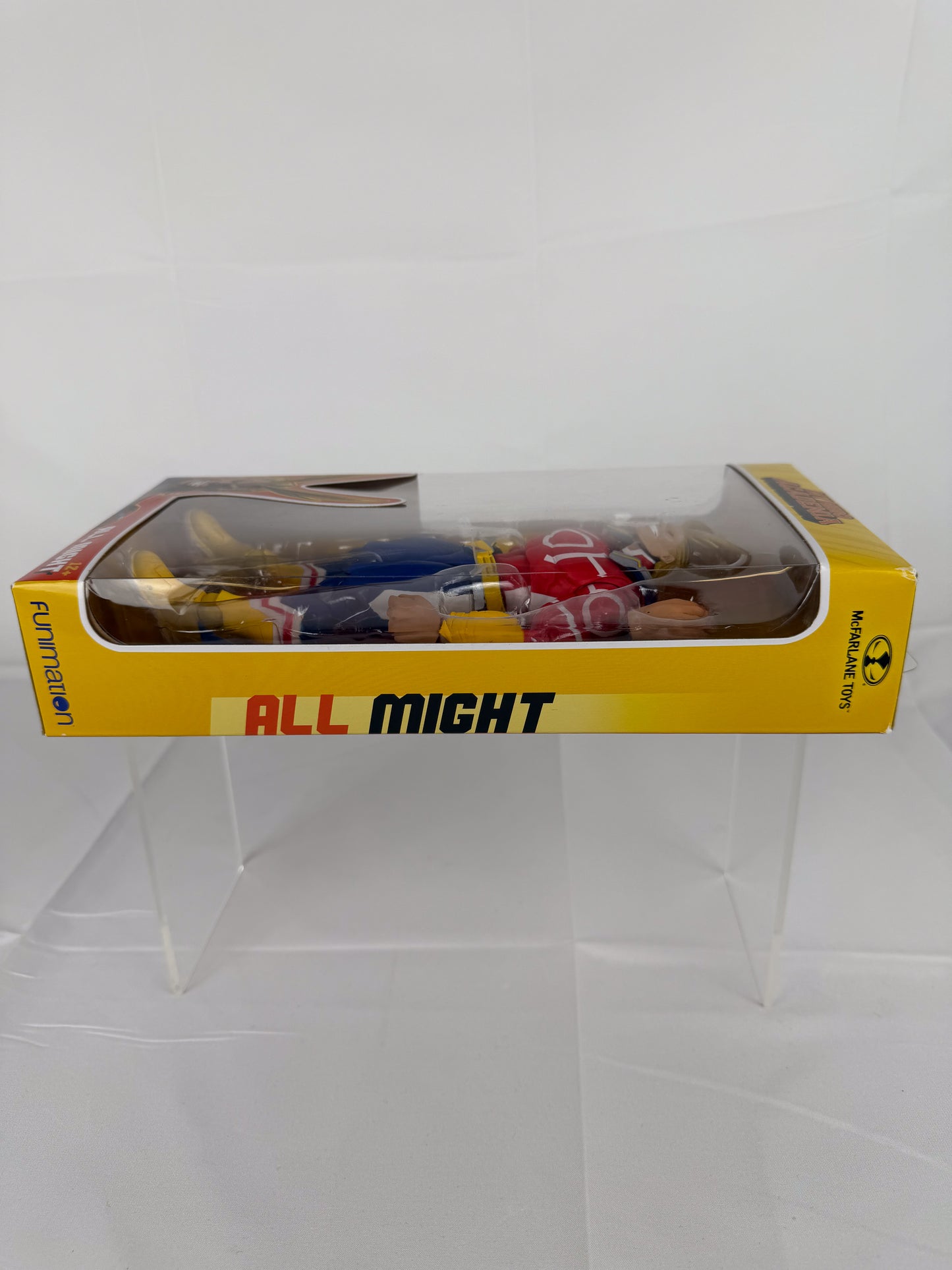 McFarlane Toys My Hero Academia All Might Action Figure - Red Silver Age