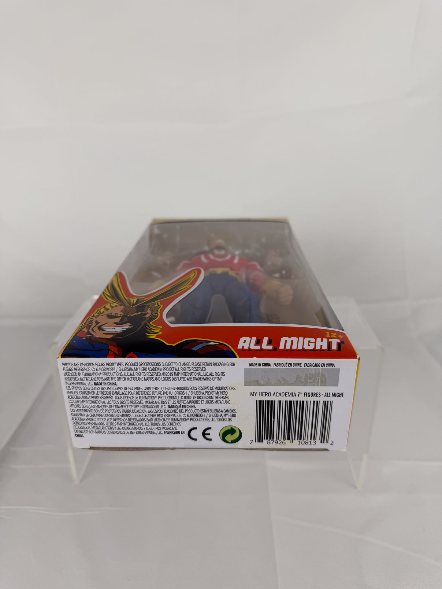 McFarlane Toys My Hero Academia All Might Action Figure - Red Silver Age