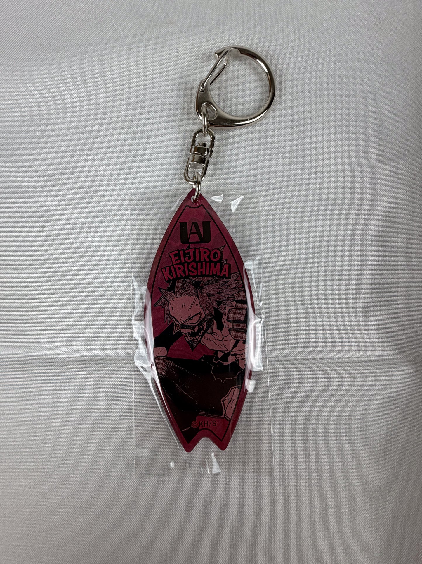 My Hero Academia Keychain Eijiro Kirishima Surfboard Style Acrylic Keychain