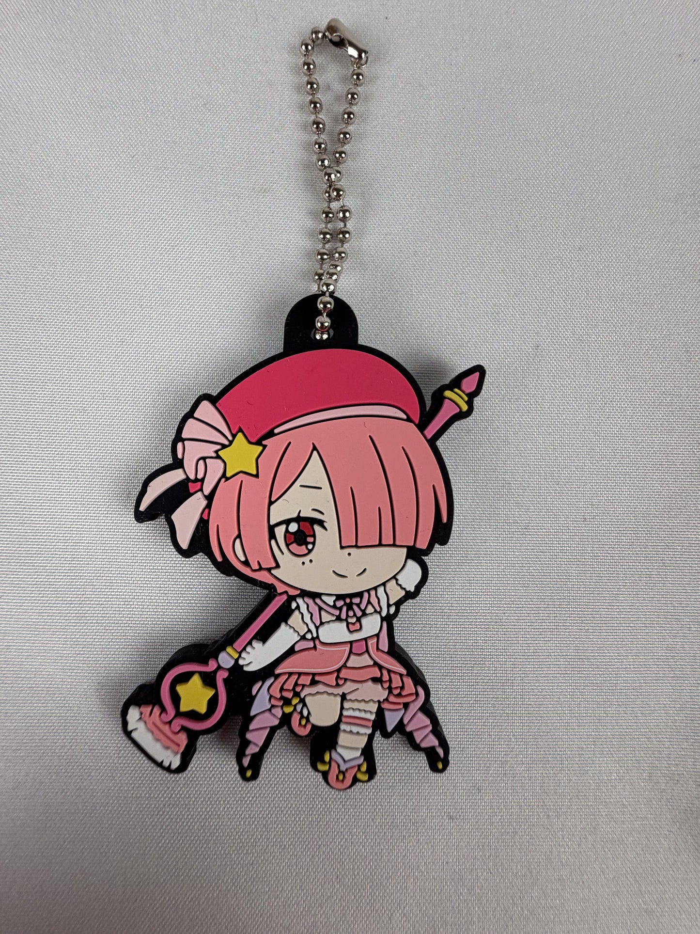 Re:Zero Ram Keychain Rubber Strap Bandai 2