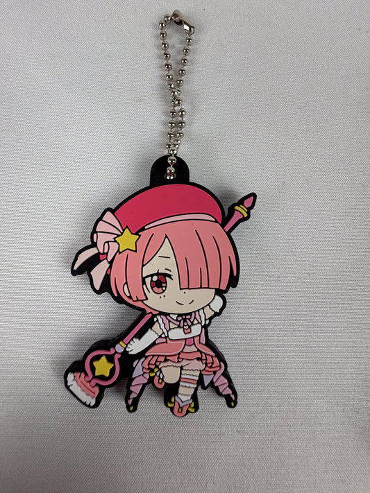 Re:Zero Ram Keychain Rubber Strap Bandai 2