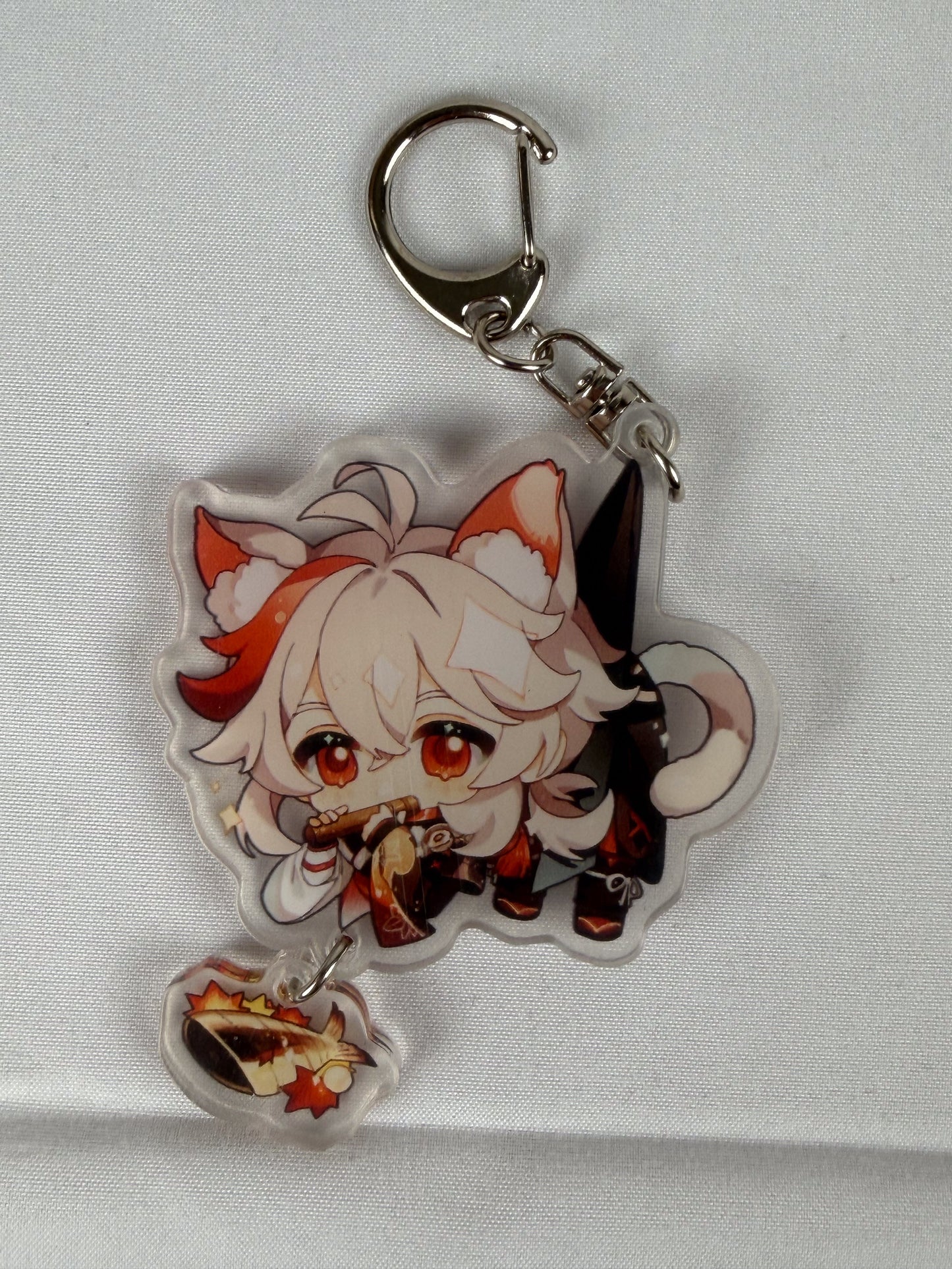 Genshin Impact Kazuha Cosplay Acrylic Keychain Pendant Decor