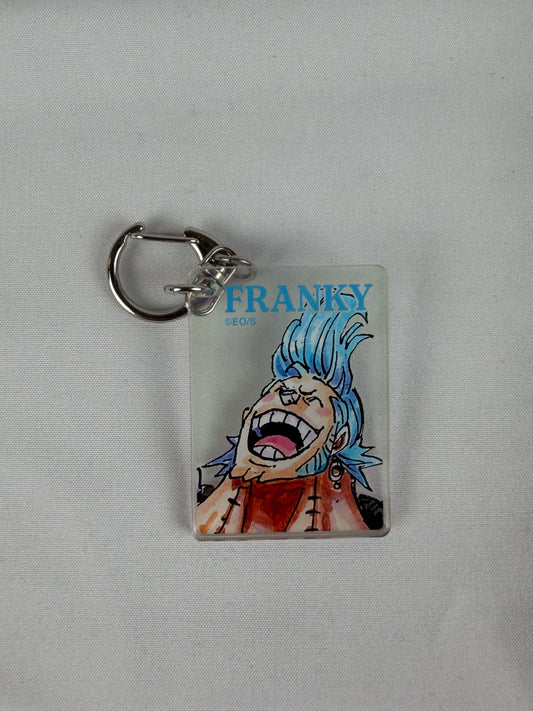 One Piece Franky Acrylic Keychain