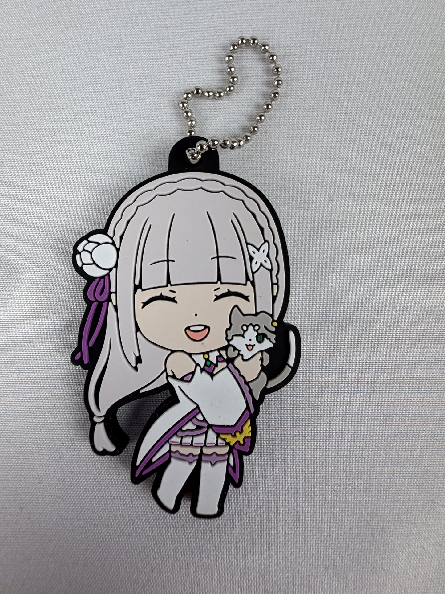 Re:Zero Emilia Rubber Mascot